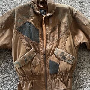 Vintage Byrnes and baker bomber jacket